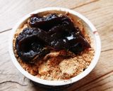 バニラアイスonきな粉あんこシリアル作り方3写真