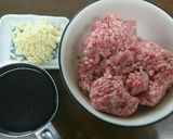カキ醤油で作った割下ひき肉作り置きそぼろ作り方1写真