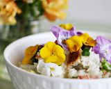 切って混ぜるだけ☆春のお花散らし寿司作り方2写真