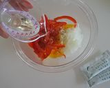 亜麻仁油でパプリカと玉ねぎのチキンソテー作り方8写真