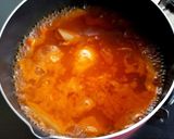 余ったペンネのミネストローネに落とし卵作り方5写真