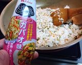 子供喜ぶ【ガパオ炒飯のロコモコ丼】作り方18写真