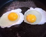 子供喜ぶ【ガパオ炒飯のロコモコ丼】作り方21写真