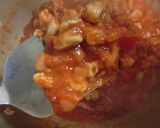 ケチャップライス　鶏肉とチーズ入り卵のせ作り方4写真