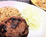 子供喜ぶ【ガパオ炒飯のロコモコ丼】作り方25写真