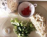 もやしとネギのチーズチヂミ作り方1写真