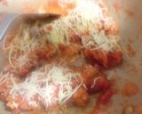 ケチャップライス　鶏肉とチーズ入り卵のせ作り方5写真