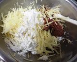 コンビーフとジャガイモの味噌ガレット作り方2写真