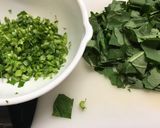 カブの葉とらっきょのゆず辛和え作り方1写真