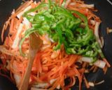 簡単おつまみ　人参と竹輪のカレーきんぴら作り方5写真