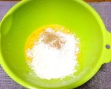 簡単♬フワフワ♬ネギだけdeお好み焼き作り方1写真
