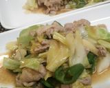 我が家の回鍋肉・豚肉とキャベツの味噌炒め作り方3写真