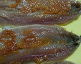 イワシの梅シソチーズトースター焼き作り方1写真