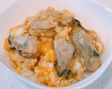 牡蠣のキムチ炒め、玉子とじ！作り方7写真