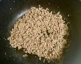 三色そぼろ丼・生姜和え作り方5写真
