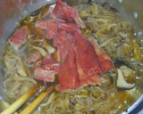 簡単❀牛肉ともやし 糸蒟蒻と豆腐の煮物❀作り方5写真