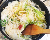 新玉ねぎと豆苗のすっぱ辛炒め作り方10写真