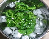 菜の花の握り寿司。作り方2写真