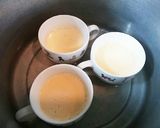 蜂蜜入りホットプリン(１才未満禁止)作り方3写真