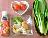ホタテの卵のレッドカレーペースト炒め♪作り方1写真