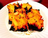 超簡単♡海苔と蓮根のすりおろし揚げ♡作り方11写真
