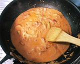 濃厚♡蓮根と豆乳のトマトクリームパスタ作り方4写真