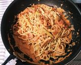濃厚♡蓮根と豆乳のトマトクリームパスタ作り方6写真