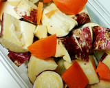 レンジで簡単　さつまいもの肉じゃが作り方3写真