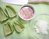 簡単！たっぷりツナ☆ピーマンの肉巻き作り方1写真