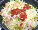 簡単！チーズたっぷり☆ナポリタン作り方2写真