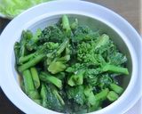 菜の花のきんぴら風で作りおきおかず作り方3写真