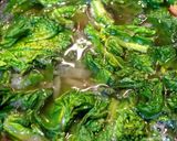 贅沢ベーコンの菜の花*豆乳の春のスープ作り方7写真