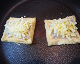 油揚げのうに醤油しらすピザ作り方3写真