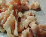 白菜と鶏皮のワサビマヨ炒め作り方2写真