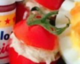 ヒカキン＊キャラ弁＊チーズハンバーグ作り方16写真