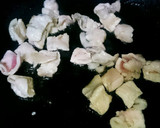 蓮根と豚肉と大豆の甘辛味噌炒め♥簡単☆作り方4写真