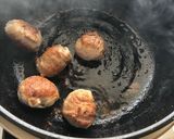 豚こまチーズボールケチャップ煮込み(動画作り方7写真