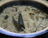 簡単！シメジとエノキの炊き込み御飯作り方4写真