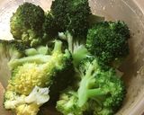 ブロッコリーとひき肉のソース炒め作り方2写真