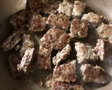 ブロッコリーとひき肉のソース炒め作り方4写真