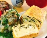 おぼろ昆布入り卵焼き(梅しそ大根おろし)作り方7写真