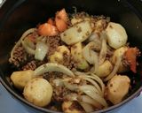 ひき肉のカレー肉じゃが☆作り方6写真
