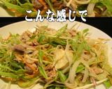 美味ドレのカット野菜と水菜のフォーサラダ作り方6写真