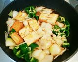 ゆる糖質制限★厚揚げと野菜のオイソイ炒め作り方5写真