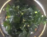 塩酒粕ネギ油とおかかで旨♪ワカメのナムル作り方3写真