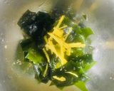 塩酒粕ネギ油とおかかで旨♪ワカメのナムル作り方6写真