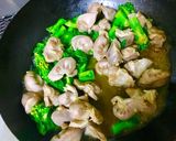 砂肝と菜の花のぽん酢炒め作り方4写真