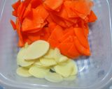 大豆と豚こまの生姜煮♪作り方1写真