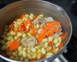大豆と豚こまの生姜煮♪作り方4写真