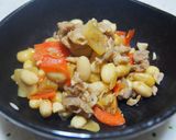 大豆と豚こまの生姜煮♪作り方6写真